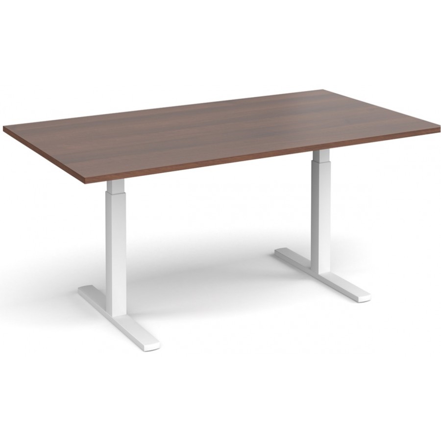 Elev8 Touch Adjustable Rectangular Boardroom Table - 2000mm